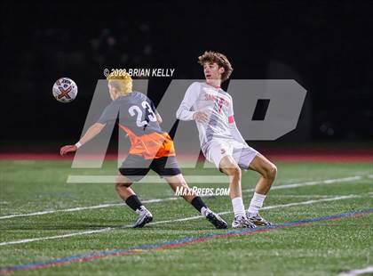 Thumbnail 3 in St. John's @ Newton North (MIAA Division 1 Round of 32) photogallery.
