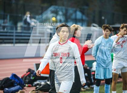 Thumbnail 3 in St. John's @ Newton North (MIAA Division 1 Round of 32) photogallery.