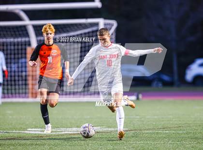 Thumbnail 1 in St. John's @ Newton North (MIAA Division 1 Round of 32) photogallery.