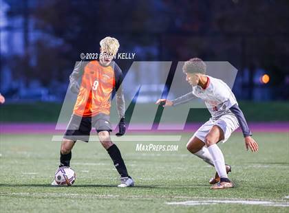 Thumbnail 1 in St. John's @ Newton North (MIAA Division 1 Round of 32) photogallery.