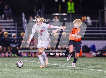 Thumbnail 3 in St. John's @ Newton North (MIAA Division 1 Round of 32) photogallery.