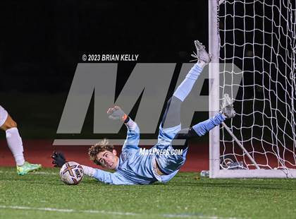 Thumbnail 3 in St. John's @ Newton North (MIAA Division 1 Round of 32) photogallery.