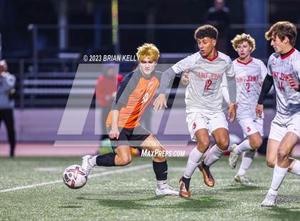 Thumbnail 2 in St. John's @ Newton North (MIAA Division 1 Round of 32) photogallery.