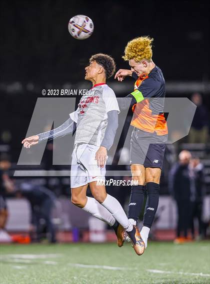 Thumbnail 2 in St. John's @ Newton North (MIAA Division 1 Round of 32) photogallery.