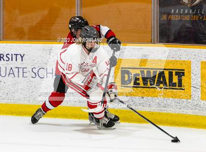 Thumbnail 3 in Brentwood Academy vs Outlaws photogallery.