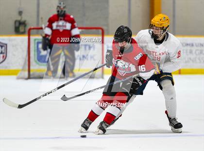 Thumbnail 2 in Brentwood Academy vs Outlaws photogallery.
