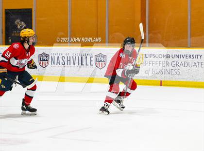 Thumbnail 3 in Brentwood Academy vs Outlaws photogallery.