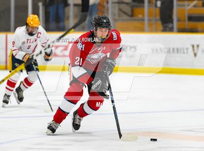 Thumbnail 3 in Brentwood Academy vs Outlaws photogallery.
