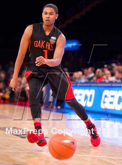 Thumbnail 2 in Oak Hill Academy vs. Montverde Academy (Dick's Sporting Goods National Tournament Finals) photogallery.