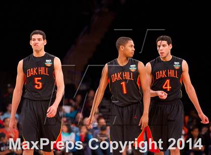 Thumbnail 3 in Oak Hill Academy vs. Montverde Academy (Dick's Sporting Goods National Tournament Finals) photogallery.