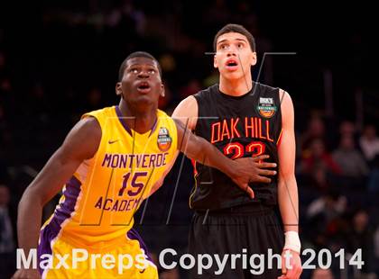 Thumbnail 2 in Oak Hill Academy vs. Montverde Academy (Dick's Sporting Goods National Tournament Finals) photogallery.