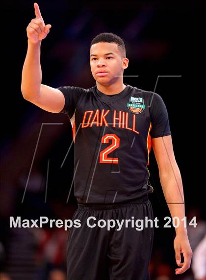 Thumbnail 3 in Oak Hill Academy vs. Montverde Academy (Dick's Sporting Goods National Tournament Finals) photogallery.