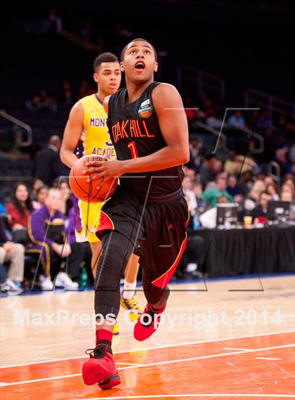 Thumbnail 3 in Oak Hill Academy vs. Montverde Academy (Dick's Sporting Goods National Tournament Finals) photogallery.