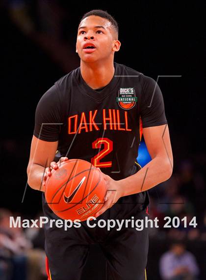 Thumbnail 1 in Oak Hill Academy vs. Montverde Academy (Dick's Sporting Goods National Tournament Finals) photogallery.