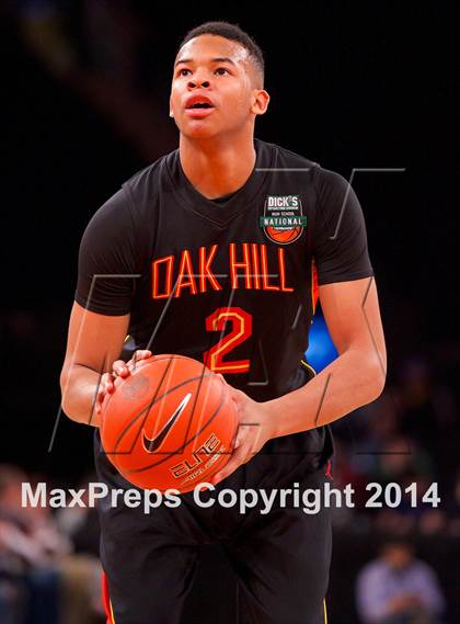 Thumbnail 1 in Oak Hill Academy vs. Montverde Academy (Dick's Sporting Goods National Tournament Finals) photogallery.