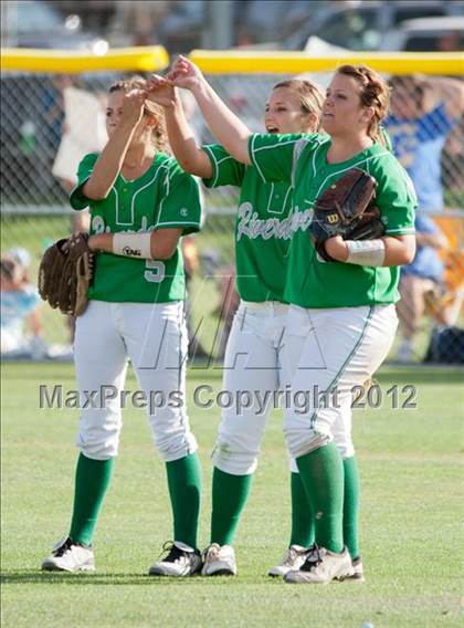 Thumbnail 1 in Riverdale @ Taft (CIF CS D4 Semifinal) photogallery.