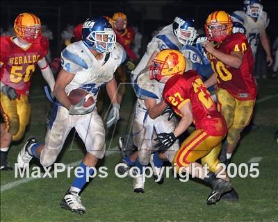 Thumbnail 3 in Hamilton @ Whittier Christian (Section Playoffs) photogallery.