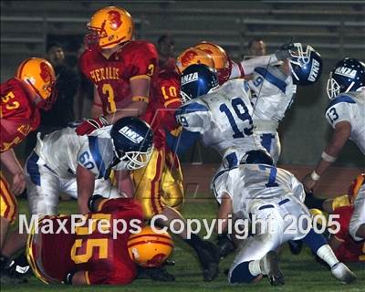 Thumbnail 3 in Hamilton @ Whittier Christian (Section Playoffs) photogallery.
