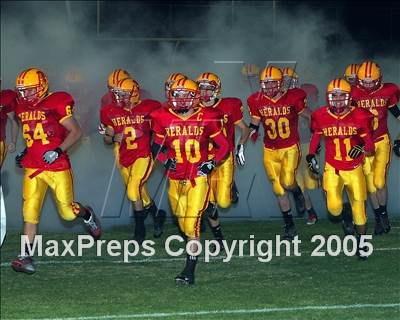 Thumbnail 3 in Hamilton @ Whittier Christian (Section Playoffs) photogallery.