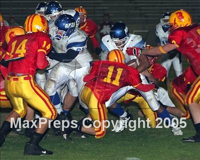 Thumbnail 2 in Hamilton @ Whittier Christian (Section Playoffs) photogallery.