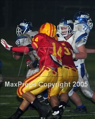 Thumbnail 3 in Hamilton @ Whittier Christian (Section Playoffs) photogallery.