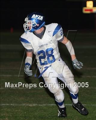 Thumbnail 2 in Hamilton @ Whittier Christian (Section Playoffs) photogallery.