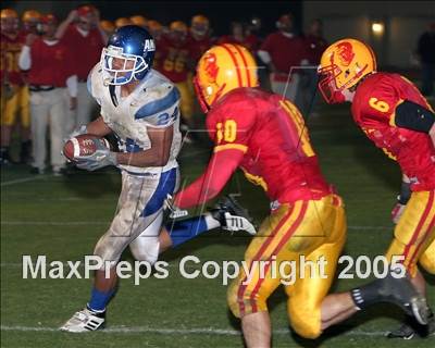 Thumbnail 2 in Hamilton @ Whittier Christian (Section Playoffs) photogallery.