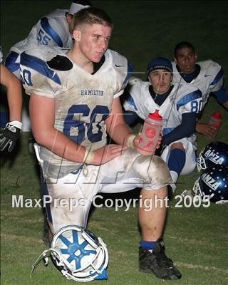 Thumbnail 1 in Hamilton @ Whittier Christian (Section Playoffs) photogallery.