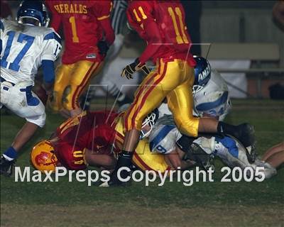 Thumbnail 3 in Hamilton @ Whittier Christian (Section Playoffs) photogallery.