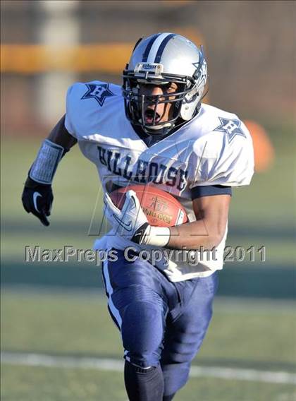 Thumbnail 2 in Hillhouse vs. Gilbert-Northwestern (CIAC Class M Semifinal) photogallery.