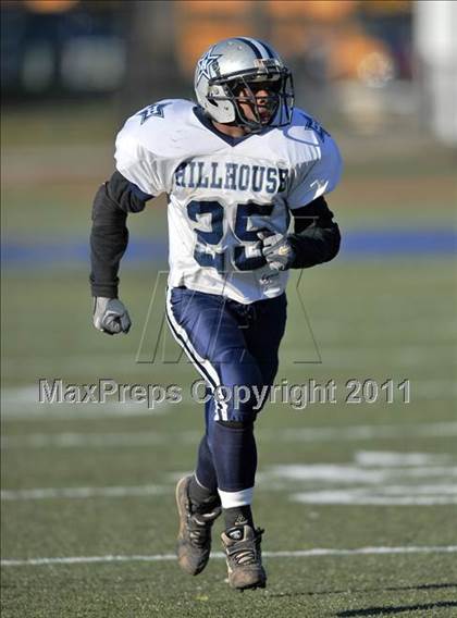 Thumbnail 2 in Hillhouse vs. Gilbert-Northwestern (CIAC Class M Semifinal) photogallery.