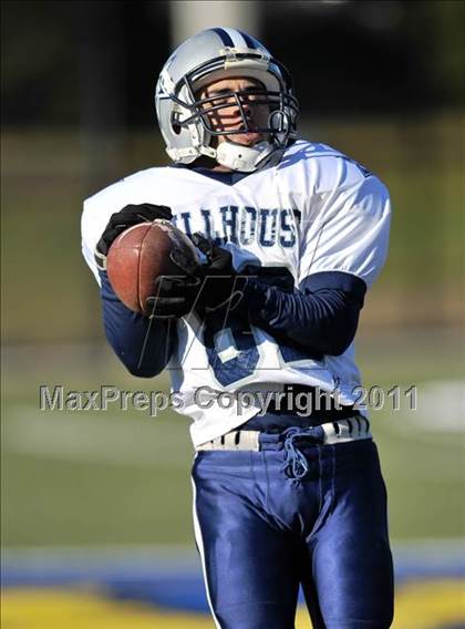 Thumbnail 3 in Hillhouse vs. Gilbert-Northwestern (CIAC Class M Semifinal) photogallery.