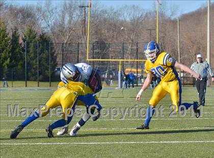 Thumbnail 3 in Hillhouse vs. Gilbert-Northwestern (CIAC Class M Semifinal) photogallery.