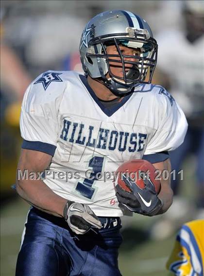 Thumbnail 2 in Hillhouse vs. Gilbert-Northwestern (CIAC Class M Semifinal) photogallery.