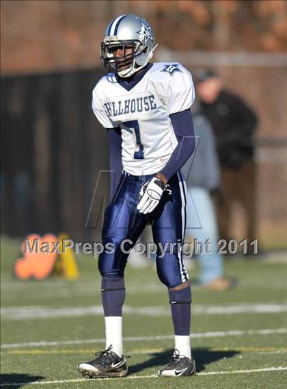 Thumbnail 3 in Hillhouse vs. Gilbert-Northwestern (CIAC Class M Semifinal) photogallery.