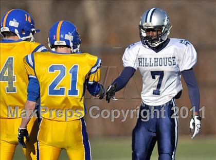 Thumbnail 1 in Hillhouse vs. Gilbert-Northwestern (CIAC Class M Semifinal) photogallery.