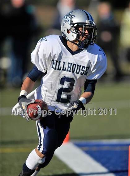 Thumbnail 3 in Hillhouse vs. Gilbert-Northwestern (CIAC Class M Semifinal) photogallery.