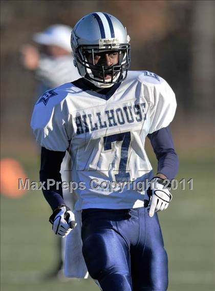 Thumbnail 3 in Hillhouse vs. Gilbert-Northwestern (CIAC Class M Semifinal) photogallery.