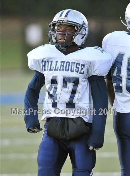 Thumbnail 2 in Hillhouse vs. Gilbert-Northwestern (CIAC Class M Semifinal) photogallery.