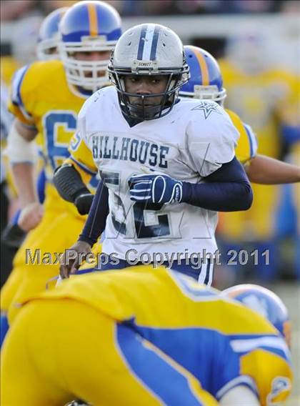 Thumbnail 2 in Hillhouse vs. Gilbert-Northwestern (CIAC Class M Semifinal) photogallery.