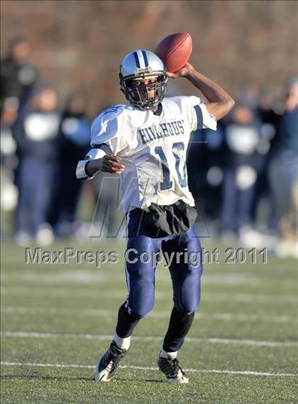 Thumbnail 3 in Hillhouse vs. Gilbert-Northwestern (CIAC Class M Semifinal) photogallery.