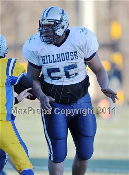 Thumbnail 2 in Hillhouse vs. Gilbert-Northwestern (CIAC Class M Semifinal) photogallery.