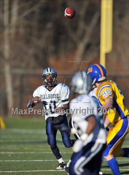 Thumbnail 3 in Hillhouse vs. Gilbert-Northwestern (CIAC Class M Semifinal) photogallery.