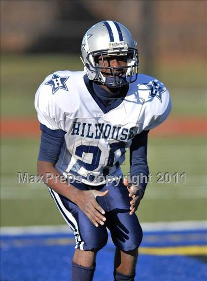 Thumbnail 3 in Hillhouse vs. Gilbert-Northwestern (CIAC Class M Semifinal) photogallery.