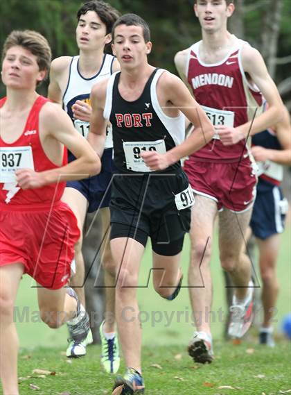 Thumbnail 2 in NYSPHSAA Cross Country Championship (Boys Class B) photogallery.