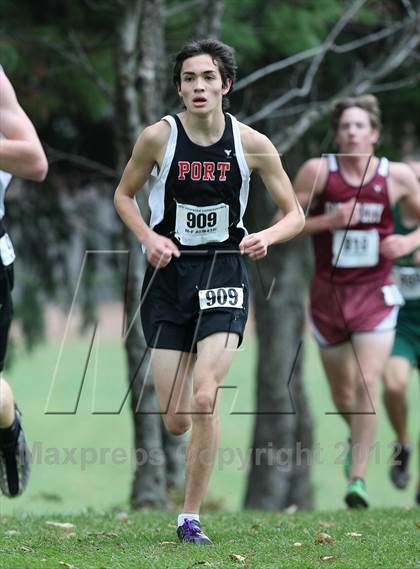 Thumbnail 1 in NYSPHSAA Cross Country Championship (Boys Class B) photogallery.