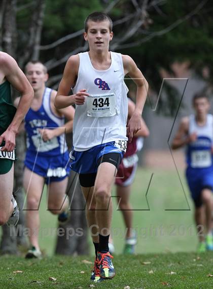 Thumbnail 1 in NYSPHSAA Cross Country Championship (Boys Class B) photogallery.