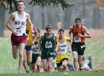 Thumbnail 1 in NYSPHSAA Cross Country Championship (Boys Class B) photogallery.