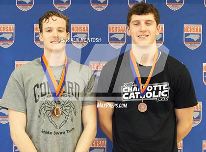 Thumbnail 3 in NCHSAA 3A State Swimming Championship (Finals) photogallery.