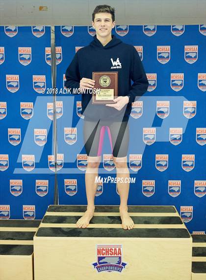Thumbnail 2 in NCHSAA 3A State Swimming Championship (Finals) photogallery.